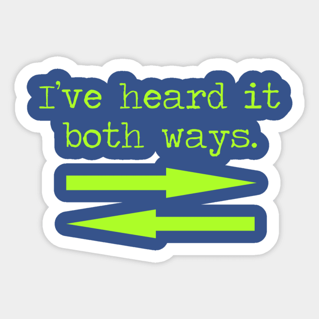 I've heard it both ways. Sticker by DVC